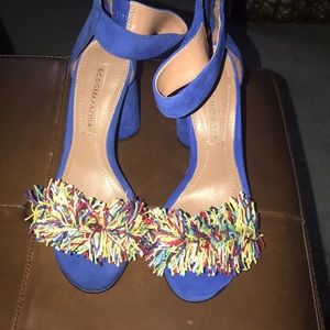 Bcbg suede heels
